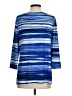 Easywear by Chico's Blue 3/4 Sleeve Top Size Sm (0) - photo 2