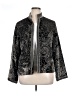 Chico's 100% Polyester Paisley Silver Jacket Size XL (3) - photo 1