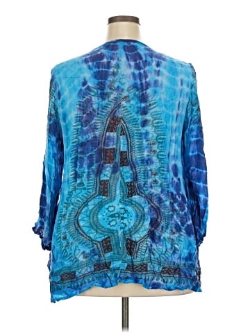 GreaterGood 3/4 Sleeve Blouse (view 2)