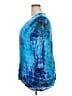 GreaterGood 100% Rayon Blue 3/4 Sleeve Blouse Size 2X - photo 5