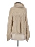 525 America 100% Acrylic Solid Tan Turtleneck Sweater Size S - photo 1