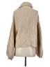 525 America 100% Acrylic Solid Tan Turtleneck Sweater Size S - photo 2