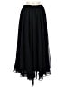 Talbots 100% Polyester Solid Black Formal Skirt Size 8 - photo 1