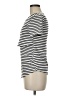 Shein Stripes Ivory Short Sleeve T-Shirt Size 6 - photo 5