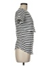 Shein Stripes Ivory Short Sleeve T-Shirt Size 6 - photo 4