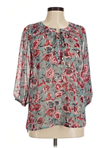 De Collection 3/4 Sleeve Blouse (view 1)