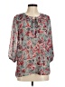 De Collection 100% Polyester Gray 3/4 Sleeve Blouse Size M - photo 1