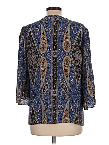 Kobi Halperin 3/4 Sleeve Silk Top (view 2)