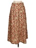 Unbranded Floral Tan Casual Skirt Size XS - photo 2