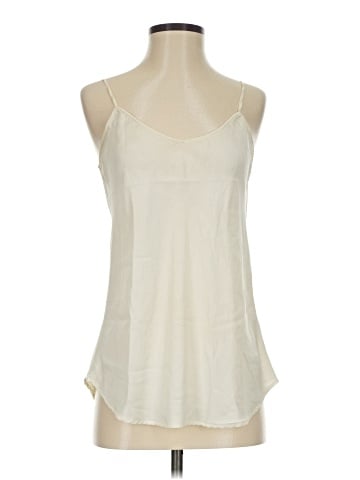 Garnet Hill Sleeveless Silk Top (view 1)