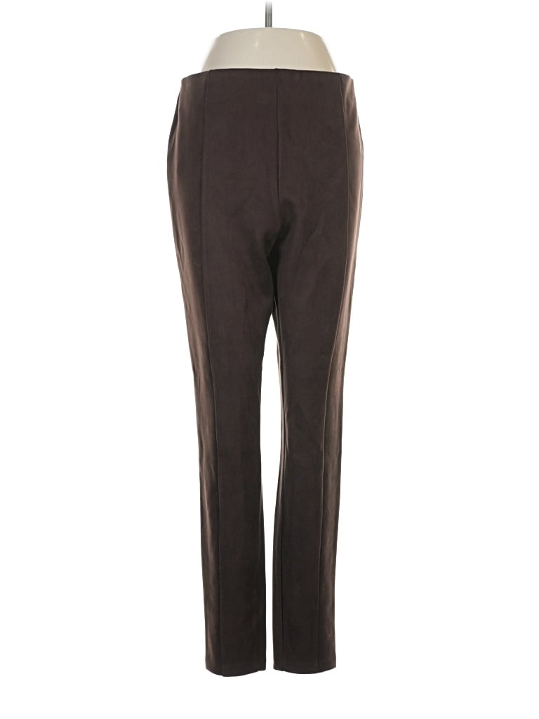 Pre-owned Ann Taylor Loft Dress Pants In Brown