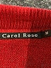Carol Rose 100% Acrylic Red Turtleneck Sweater Size M - photo 7
