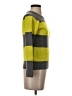 French Connection Color Block Green Pullover Sweater Size S - photo 4