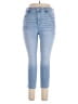 American Eagle Outfitters Solid Blue Jeans Size 14 - photo 1