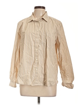 Ann Taylor LOFT Long Sleeve Button-Down Shirt (view 1)