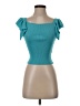 Industry Teal Short Sleeve Top Size XS - photo 1