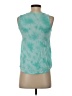 Hippie Rose Teal Sleeveless Top Size XS - photo 2