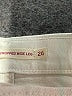 Levi's Solid Ivory Khaki Shorts Size 26 waist - photo 4