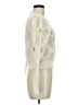 Shein 100% Polyester Floral Ivory Pullover Sweater Size M - photo 4