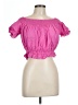Fabindia Pink Short Sleeve Blouse Size L - photo 1