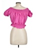 Fabindia Pink Short Sleeve Blouse Size L - photo 2
