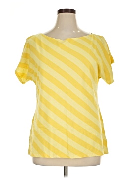 New York & Company Short Sleeve Blouse (view 1)