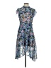 Chelsea28 100% Polyester Paisley Blue Cocktail Dress Size S - photo 1