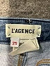 L'Agence Solid Blue Jeans Size 25 waist - photo 7