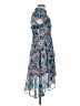 Chelsea28 100% Polyester Paisley Blue Cocktail Dress Size S - photo 4