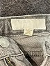 Zara 100% Cotton Chevron-herringbone Gray Jeans Size 9 - photo 3