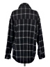 LA Hearts 100% Polyester Plaid Blue Jacket Size XS - photo 2