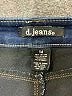 d.jeans Solid Blue Jeans Size 14 - photo 7