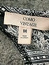 Como Vintage Paisley Black Casual Dress Size M - photo 4