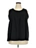Design 365 Black Sleeveless Blouse Size 2X - photo 1