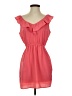 Forever 21 100% Polyester Solid Pink Casual Dress Size S - photo 1