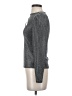 Catherine Malandrino Metallic Silver Long Sleeve Top Size XS - photo 5