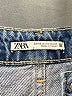 Zara 100% Cotton Blue Skort Size XS - photo 3