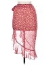 Tularosa Paisley Red Casual Skirt Size M - photo 2