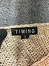 Timing 100% Acrylic Tan Pullover Sweater Size S - photo 7