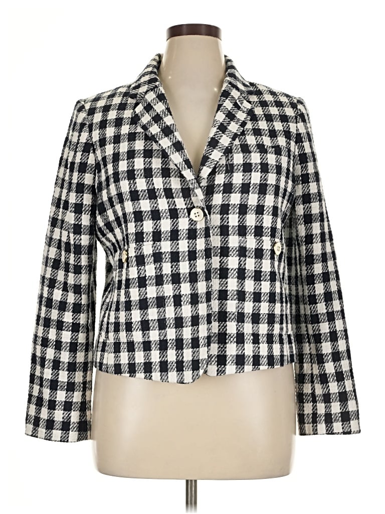 Pre-owned Tommy Hilfiger Blazer Jacket In Ivory