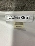 Calvin Klein 100% Polyester Silver Sleeveless Blouse Size M - photo 4