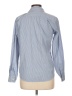 Impressions Blue Long Sleeve Button-Down Shirt Size 10 - photo 2
