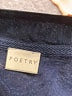 Poetry Blue Long Sleeve Blouse Size 8 - photo 7