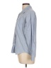 Impressions Blue Long Sleeve Button-Down Shirt Size 10 - photo 5