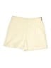 Three Dots Solid Ivory Khaki Shorts Size 14 - photo 1