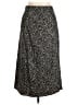 Garage 100% Polyester Animal Print Black Casual Skirt Size M - photo 1