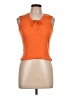 Voice Orange Sleeveless Top Size L - photo 1
