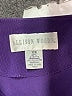 Allison Woods 100% Polyester Purple Jacket Size 18 - photo 6