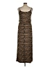 Self Esteem Animal Print Brown Casual Dress Size XL - photo 2