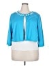 Perceptions Blue Jacket Size 3X - photo 1